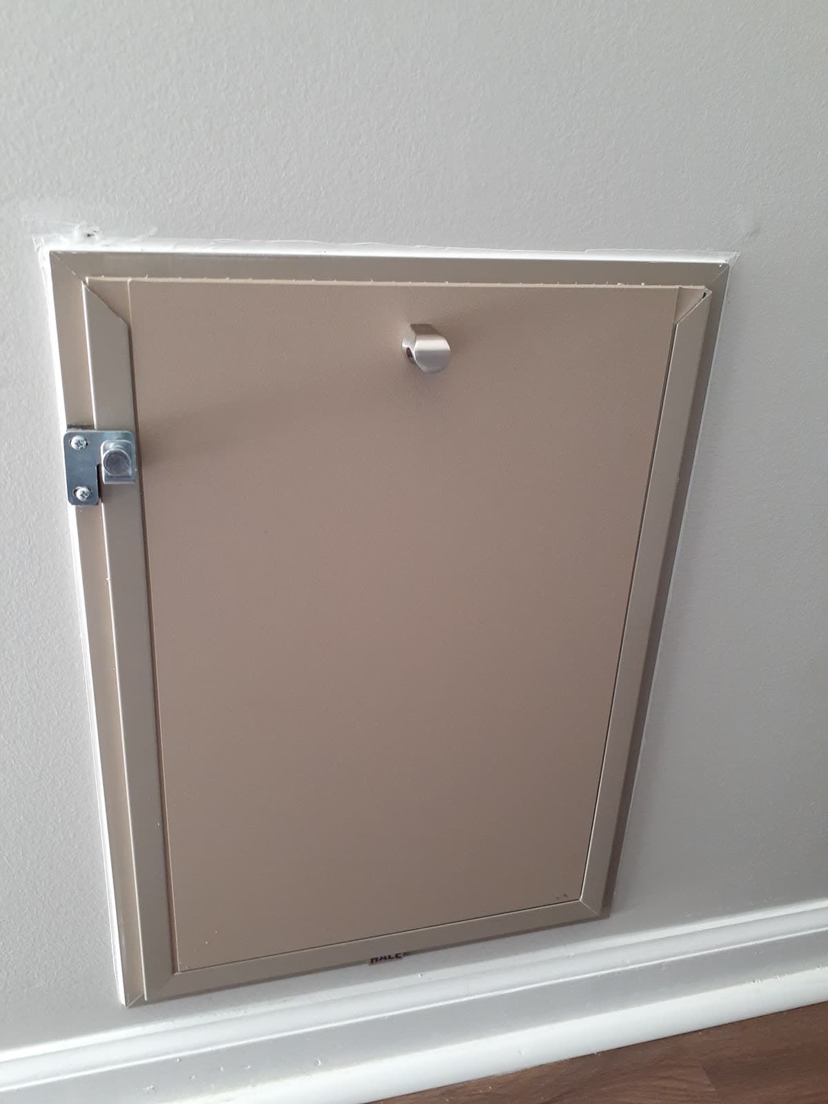 Real Elite Pet Doors installation — a custom-fitted pet door in a Georgia home